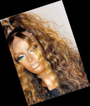 Load image into Gallery viewer, 13x6 Honey Blonde Lace Frontal Deep Wave Wig 180 Density.